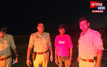 औरैया: यमुना नदी में कूदने जा रहे युवक को पुलिस ने बचाया, इलाके में हो रही प्रशंसा
