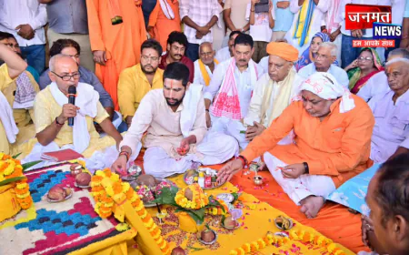 बलिया: 100 करोड़ से बदलेगा ऐतिहासिक भृगु मंदिर का स्वरूप, कॉरिडोर का हुआ भूमि पूजन