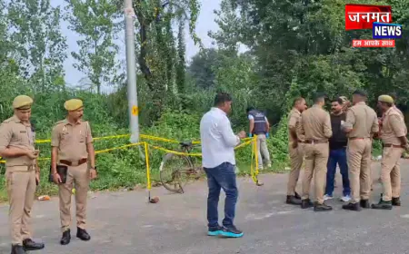 मुजफ्फरनगर: 50 वर्षीय व्यक्ति की गोली मारकर हत्या, लड़का-लड़की के बीच प्रेम संबंध का है मामला