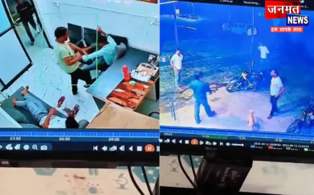 हरदोई: अस्पताल में घुसकर वार्ड बॉय पर दबंगों ने बरसाए लात-घूंसे, CCTV में कैद हुई वारदात; वीडियो वायरल