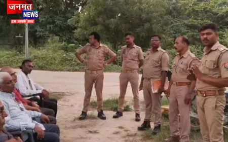 प्रतापगढ़ में अपराध पर अंकुश लगाने के लिए चला ऑपरेशन सजग, थानेदारों को भ्रमणशील रहने के निर्देश