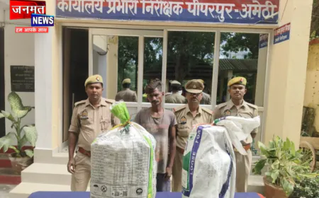 अमेठी: कबाड़ की आड़ में चोरी का खेल, पुलिस ने आरोपी को भेजा जेल; विभिन्न उपकरण बरामद