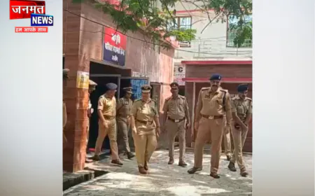 अचानक जालौन पहुंचे एडीजी और आईजी, एसपी कार्यालय का किया निरीक्षण; सुनी शिकायतें