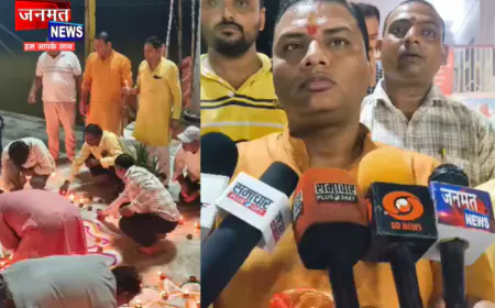 प्रतापगढ़: बेल्हा देवी धाम पर जले 1500 दीए, नगर भर में 2500 दीपों से रोशन हुआ शहर