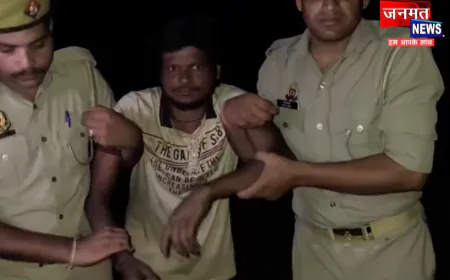 संभल में हिस्ट्रीशीटर से पुलिस की मुठभेड़, पैर में लगी गोली; एक फरार