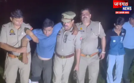 सहारनपुर: पुलिस मुठभेड़ में गोकशी की तैयारी कर रहे दो आरोपी गिरफ्तार, तमंचा-कारतूस और एक जिंदा गोवंश बरामद