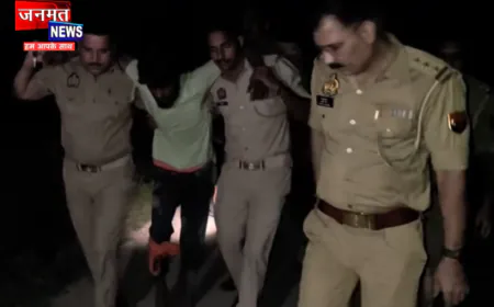 संभल: पुलिस मुठभेड़ मुठभेड़ में शातिर अपराधी गिरफ्तार, पैर में लगी गोली; साथियों की तलाश जारी