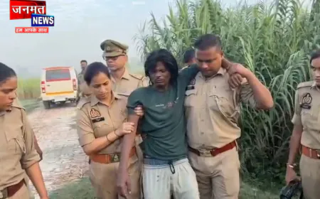 सीतापुर: 6 साल की बच्ची से दुष्कर्म का आरोपी गिरफ्तार, पुलिस मुठभेड़ में लगी गोली