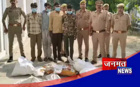 सहारनपुर में बिजली उपकरण चोर गिरोह का पर्दाफाश, चार आरोपी गिरफ्तार; तांबा बेचकर करते थे कमाई