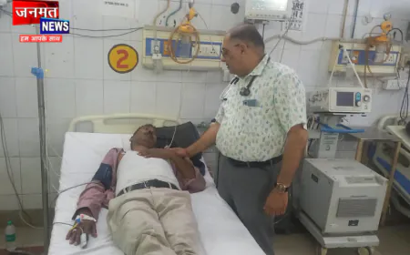 हरदोई अदालत परिसर में केजीएमसी के बड़े बाबू को पड़ा हार्ट अटैक, डॉक्टर ने बचाई जान