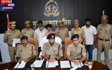 मुजफ्फरनगर में अवैध हथियारों के दो सौदागर गिरफ्तार, 4 हथियार बरामद; मेरठ के रहने वाले हैं आरोपी