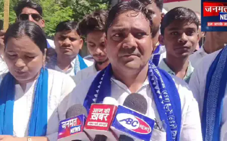 कानपुर देहात में गूंजा 'आरक्षण बचाओ' का नारा, आजाद समाज पार्टी का जोरदार प्रदर्शन