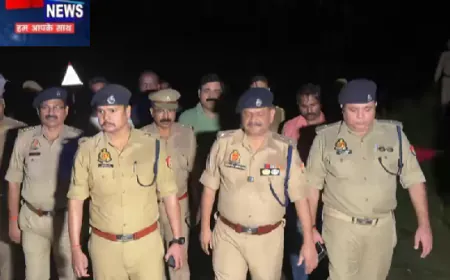बहराइच में पुलिस और लुटेरों के बीच मुठभेड़, पैर में गोली लगने से एक घायल; दो गिरफ्तार