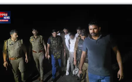 उरई की कोतवाली कालपी पुलिस की बड़ी कामयाबी, देवमाता मंदिर चोरी के तीन शातिर मुठभेड़ में गिरफ्तार