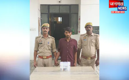अमेठी में लूट के प्रयास के मामले में एक गिरफ्तार, आरोपी के कब्जे से तमंचा-कारतूस बरामद
