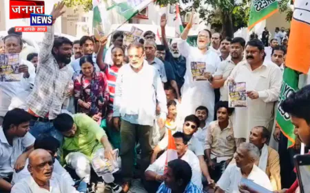 बहराइच: CEC ज्ञानेश कुमार के खिलाफ कांग्रेस का हल्ला बोल, तत्काल इस्तीफा व जेल भेजने की मांग