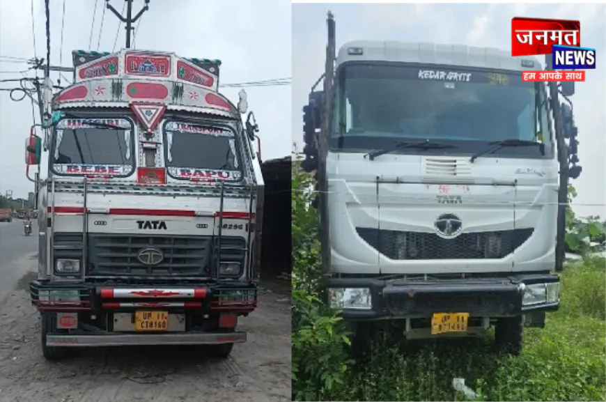 सहारनपुर में अवैध खनन पर पुलिस का बड़ा प्रहार, 11 डम्फर और जेसीबी सीज