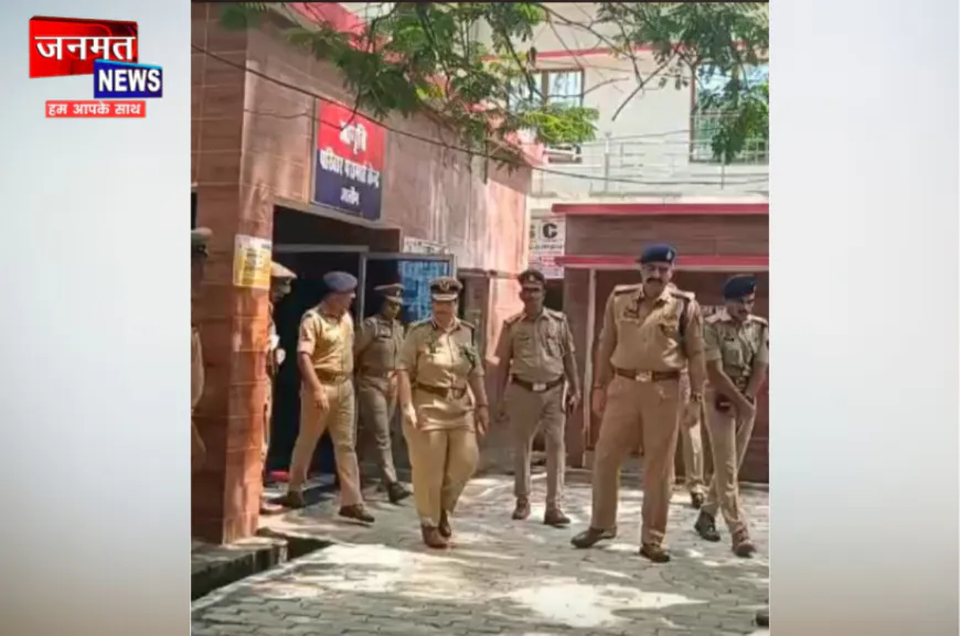 अचानक जालौन पहुंचे एडीजी और आईजी, एसपी कार्यालय का किया निरीक्षण; सुनी शिकायतें