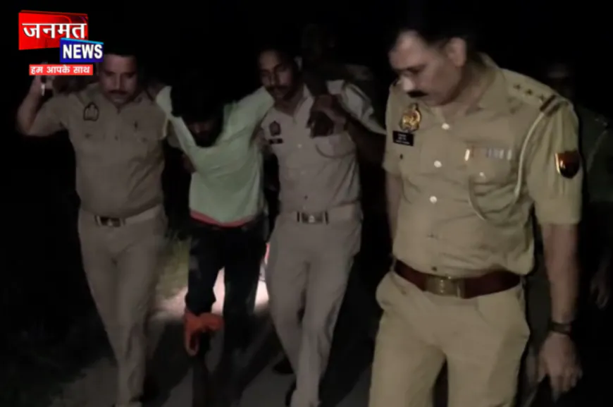 संभल: पुलिस मुठभेड़ मुठभेड़ में शातिर अपराधी गिरफ्तार, पैर में लगी गोली; साथियों की तलाश जारी