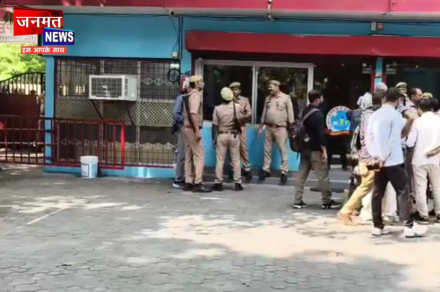 लखीमपुर में स्कूल परिसर में दो मौतों से सनसनी, महिला-पुरुष के शव मिलने से मचा हड़कंप