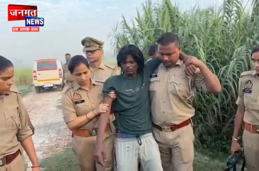 सीतापुर: 6 साल की बच्ची से दुष्कर्म का आरोपी गिरफ्तार, पुलिस मुठभेड़ में लगी गोली