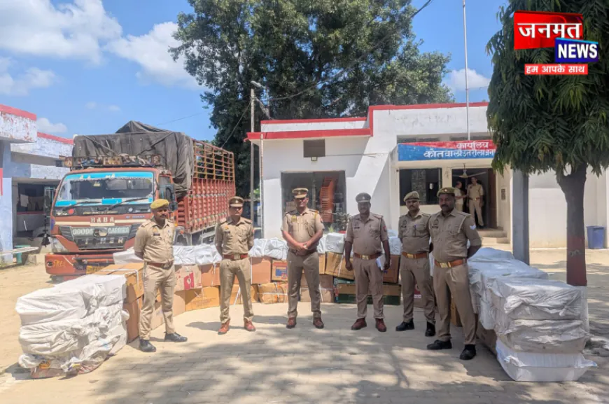 बलरामपुर पुलिस ने भारी मात्रा में बरामद किया अवैध पटाखा, आठ के विरुद्ध मुकदमा दर्ज; तलाश जारी