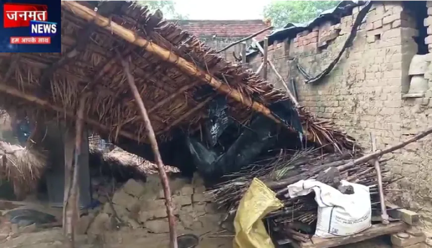 सीतापुर में कच्ची दीवार बनी काल, मलबे में दबकर युवक की मौत; गांव में मातम का माहौल