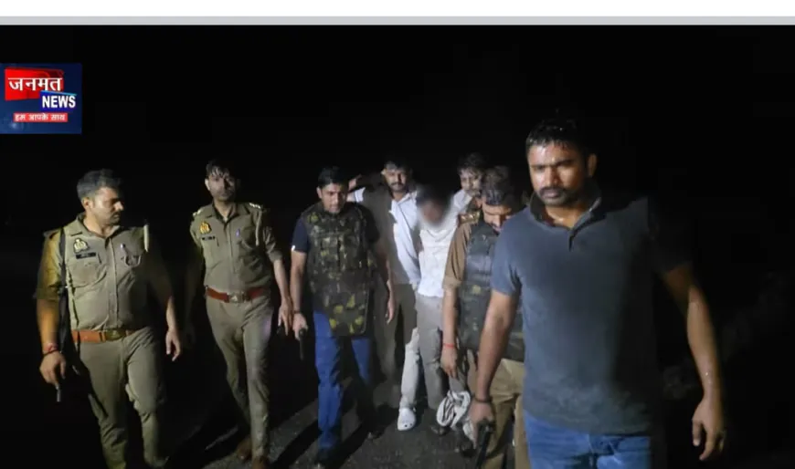 उरई की कोतवाली कालपी पुलिस की बड़ी कामयाबी, देवमाता मंदिर चोरी के तीन शातिर मुठभेड़ में गिरफ्तार