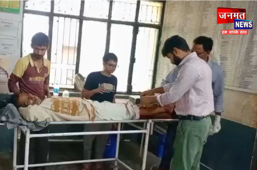 संभल में बारिश का कहर, मकान की दीवार गिरने से ग्रामीण घायल; प्रशासन से लगाई मदद की गुहार