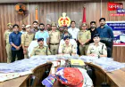 औरैया के दिबियापुर में अवैध शस्त्र फैक्ट्री का भंडाफोड़; 19 तमंचे, 12 अधबने तमंचे व अन्य उपकरण बरामद