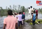 सीतापुर में दर्दनाक हादसा, नाले ने निगल लीं तीन जिंदगियां; ग्रामीणों ने निकाले शव