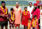 पीलीभीत के मुस्लिम परिवार ने हरिद्वार में अपनाया सनातन धर्म, चंडी घाट पर हुआ शुद्धिकरण