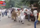 मिर्जापुर: CEC एवं NDA के विरोध में PDA की हुंकार, भारी जुलूस के बीच फूंका पुतला