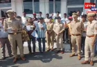 संभल पुलिस ने बरामद किए 43 लाख रुपये कीमत के 233 मोबाइल फोन, उनके स्वामियों को सौंपे गए