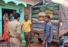 उरई में तंबाखू मिश्रित गुटखा गोदाम पर छापा, लगभग 200 बोरी अवैध ‘काशी’ गुटखा बरामद