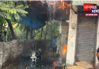 सहारनपुर: चिलकाना में वेल्डिंग की दुकान में लगी आग, पुलिस की तत्परता से टला बड़ा हादसा