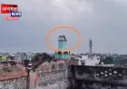सहारनपुर: गंगोह की बड़ी मस्जिद के मीनार पर गिरी आकाशीय बिजली, जोरदार धमाके से मची हलचल