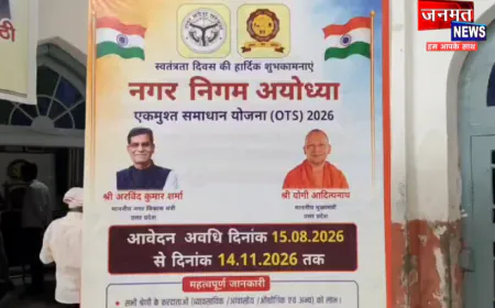 अयोध्या नगर निगम ने OTS योजना में दी बड़ी राहत, बकाया हाउस टैक्स पर ब्याज माफ