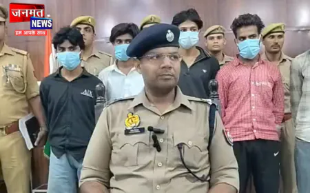 सहारनपुर: राहगीर को रोककर मारपीट, 12 हजार रुपये और मोबाइल लूटने वाले पांच आरोपी गिरफ्तार