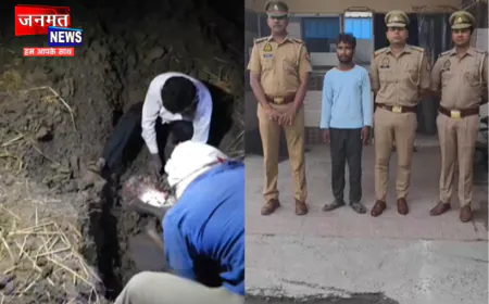मथुरा: तीन दोस्तों ने युवक की हत्या कर शव गड्ढा खोदकर दफनाया, डाग स्क्वायड ने ढूंढा; मुकदमा दर्ज