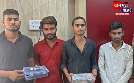 चंदौली: CSC संचालक से लूटकांड की घटना में त्वरित एक्शन, हिरासत में चार अभियुक्त; रकम भी बरामद