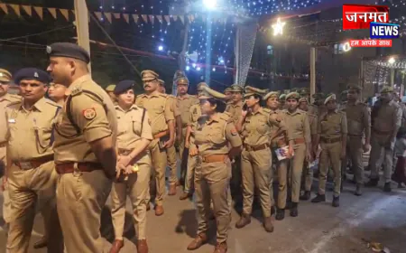 बांदा में मिशन शक्ति फेज-6.0 का शुभारंभ, DIG और SP के नेतृत्व में निकाली गई जागरूकता रैली