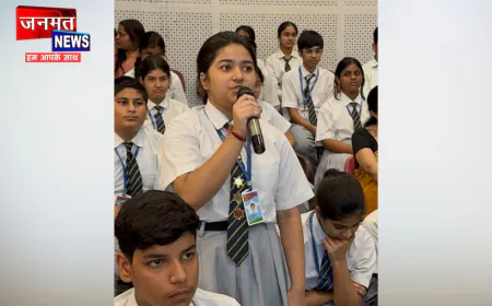 मुजफ्फरनगर के शारदेन स्कूल में मिशन शक्ति-6.0 के तहत करियर काउंसलिंग, छात्र-छात्राओं को बताए सफलता के रास्ते