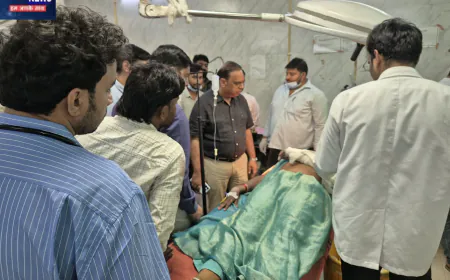 उरई में ट्रैक्टर पलटने से आधा दर्जन श्रद्धालु घायल, बेहतर उपचार के DM ने दिए निर्देश
