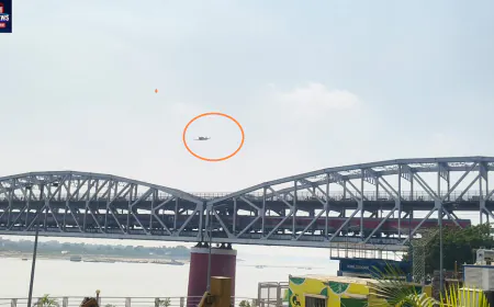 वाराणसी में जोरों पर है एयर शो का रिहर्सल, प्रधानमंत्री के साथ रक्षा मंत्री भी होंगे शामिल