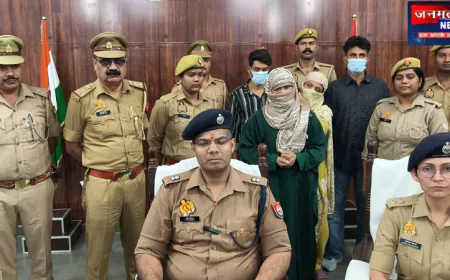 सहारनपुर में 2.20 करोड़ की स्मैक बरामद, दो महिलाओं समेत चार आरोपी गिरफ्तार; मंडी पुलिस और एसओजी की संयुक्त कार्रवाई