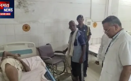 इटावा: दर्द से तड़पते मरीज के लिए फरिश्ता बने CMS डॉ. परितोष शुक्ला, पेश की इंसानियत की मिसाल