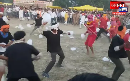 कौशाम्बी की रामलीला का कुप्पी युद्ध है बेहद रोमांचक, राम-रावण दल की सेनाएं करती हैं वास्तविक युद्ध