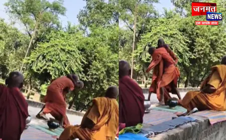 फर्रुखाबाद में बौद्ध भिक्षुओं के बीच मारपीट, वीडियो सोशल मीडिया पर वायरल; श्रद्धालु हैरान