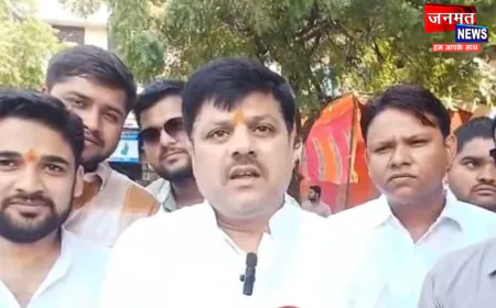औरैया: भाजपा जिला उपाध्यक्ष ने सपा पर बोला हमला, कहा- हमें उनसे निष्पक्षता का प्रमाण लेने की जरूरत नहीं